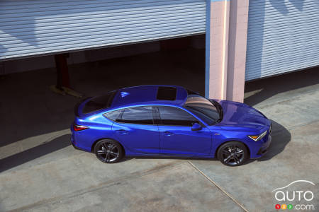 2023 Acura Integra, from above